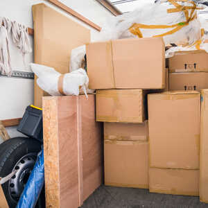 Well organised removals van